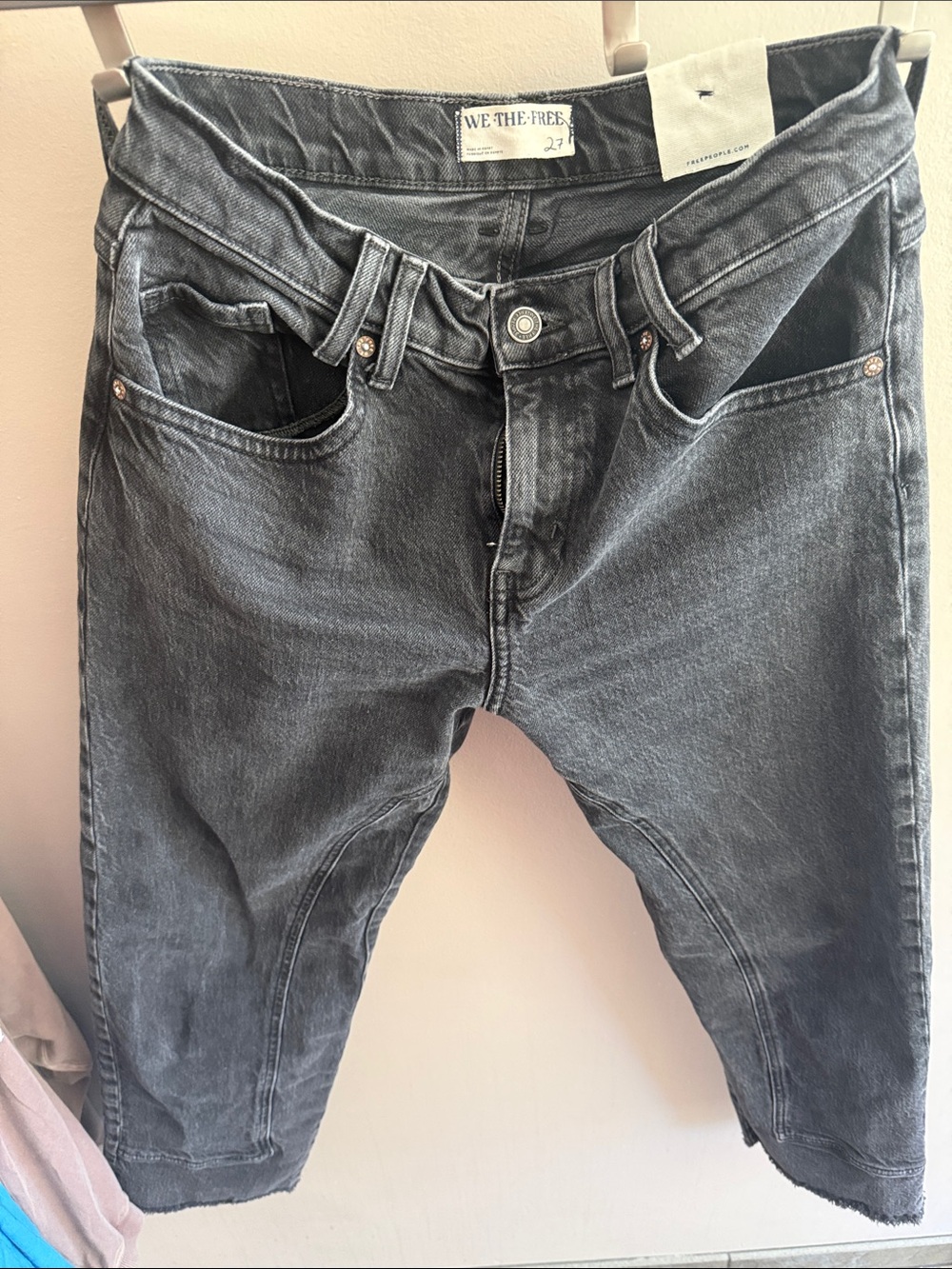 We The Free Men’s Black Washed Jeans